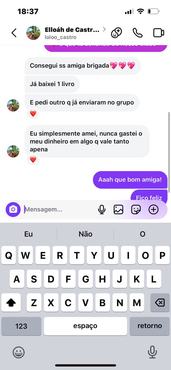 Depoimento de leitora 2
