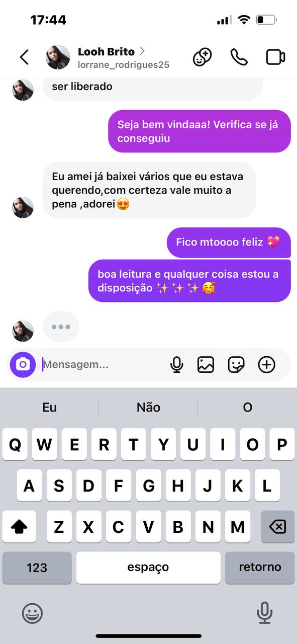 Depoimento de leitora 1